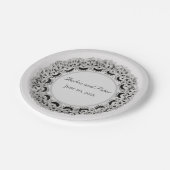 Dagelijks ontwerp papieren bordje (Gekanteld)