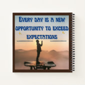 Dagelijks overschrijden: notitieboek (Achterkant)