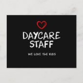 Dagelijks personeel afdrukken briefkaart (Voorkant)