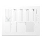 Dagelijks plannerblok notitieblok (Voorkant)