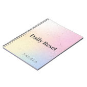 Dagelijks Reset Journaal Notitieboek (Linkerzijde)