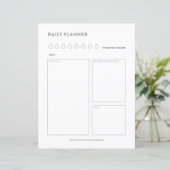 Dagelijks schema voor planners om de organisator v (Staand voorkant)