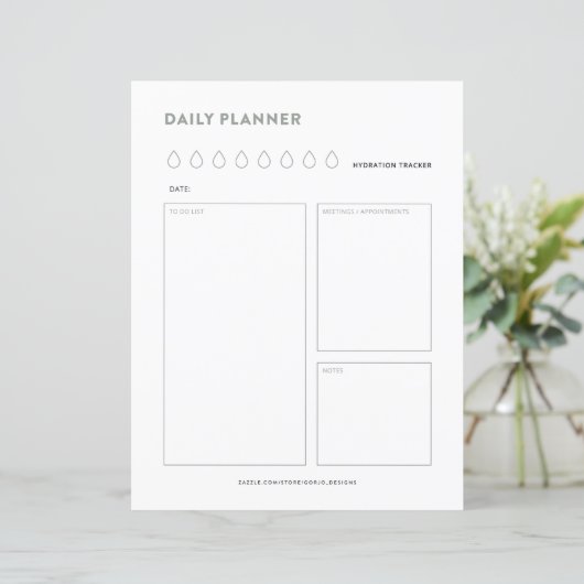 Dagelijks schema voor planners om de organisator v (Staand voorkant)