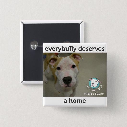 Dagelijks - simon vierkante button 5,1 cm (Voorkant /achterkant)