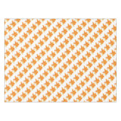 Dagelijks sinaasappel waterverf kunst tafelkleed (Voorkant (Horizontaal))