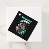 Dagelijks surfen bedankjes labels (In situ)