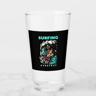 Dagelijks surfen glas