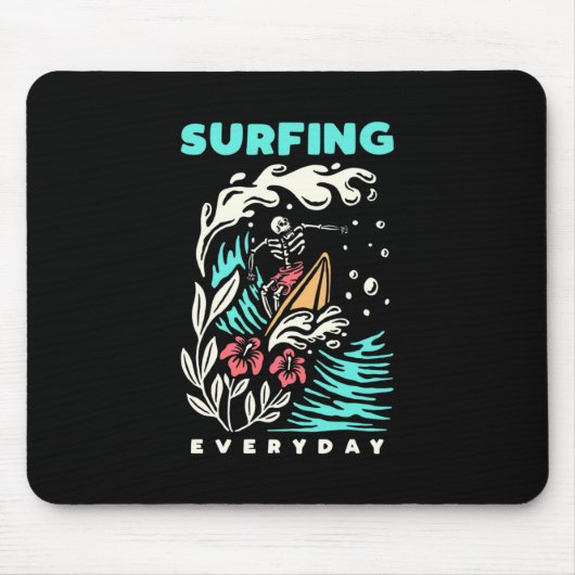 Dagelijks surfen muismat (Voorkant)