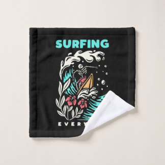 Dagelijks surfen washandje