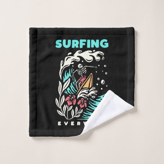 Dagelijks surfen washandje (Wasdoekje)