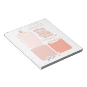 Dagelijks te doen, Habit Tracker Notitieblok, 40 p Notitieblok (Schuin)