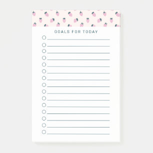 Dagelijks te doen lijst, Prioriteiten lijst Aardbe Post-it® Notes