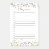 Dagelijks te doen lijst, Prioriteiten lijst Bloeme Post-it® Notes (Voorkant)