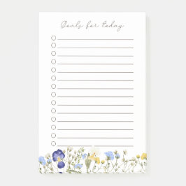 Dagelijks te doen lijst, Prioriteiten lijst Bloeme Post-it® Notes