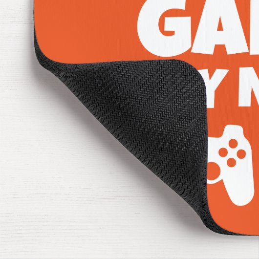 Dagelijks technicus, 's nachts Gamer - grappig Muismat (Hoek)