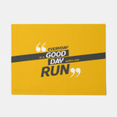 Dagelijks uitvoeren | Deurklep notering (18 x 24 i Deurmat (Voorkant)