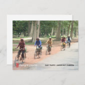 Dagelijks verkeer * Angkor Wat - Cambodja... Briefkaart (Voorkant / Achterkant)