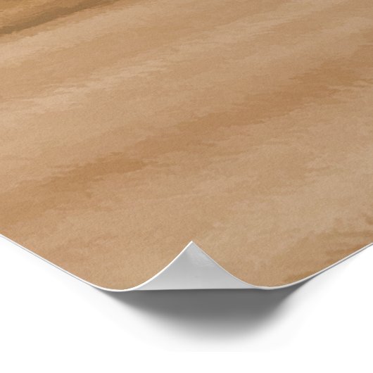 Dagelijks verlaten poster (Hoek)