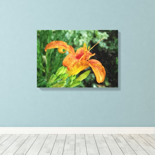 Dagelijks Waterverf Canvas (Insitu (Houten vloer))