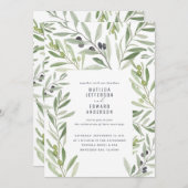 Dagelijks waterverf van de olijfboomgaard aankondiging (Voorkant / Achterkant)