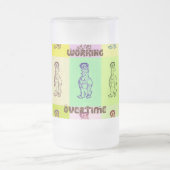 Dagelijks werk Overwerk Kleur Home Drinkware-ontwe Matglas Bierpul (Center)