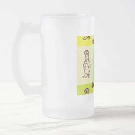 Dagelijks werk Overwerk Kleur Home Drinkware-ontwe Matglas Bierpul (Links)
