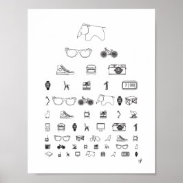 Dagelijks - wit poster