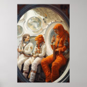 Dagelijks woon-werkverkeer poster (Voorkant)