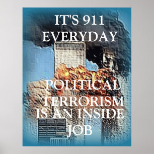 DAGELIJKS ZIJN ER 911 POSTER