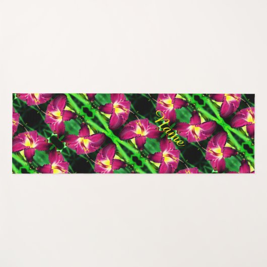 Dagelijkse aanloop Abstract aangepast Yogamat (Voorkant (horizontaal))