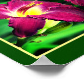 Dagelijkse aanloop Abstract dicht Poster (Hoek)