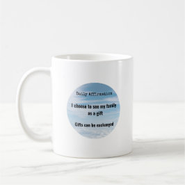 Dagelijkse Affirmatie, Familie is een geschenk Hum Koffiemok
