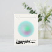 dagelijkse affirmaties briefkaart (Staand voorkant)