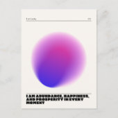 dagelijkse affirmaties briefkaart (Voorkant)