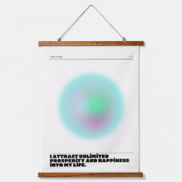 dagelijkse affirmaties hangend wandkleed