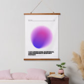 dagelijkse affirmaties hangend wandkleed (Slaapkamer)