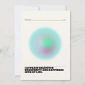 dagelijkse affirmaties kaart (Voorkant)