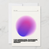 dagelijkse affirmaties kaart (Voorkant)