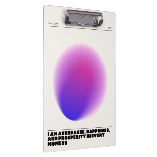 dagelijkse affirmaties klembord (Rechts)