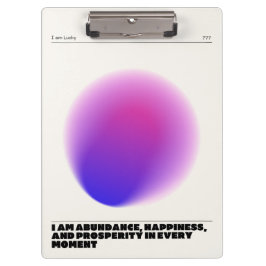 dagelijkse affirmaties klembord