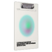 dagelijkse affirmaties klembord (Rechts)