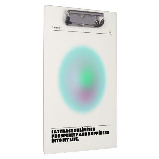 dagelijkse affirmaties klembord (Rechts)