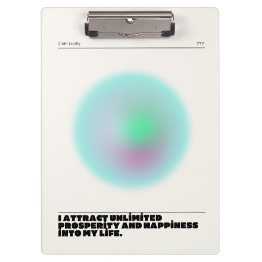 dagelijkse affirmaties klembord (Voorkant)