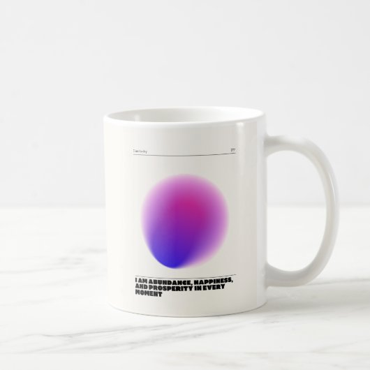 dagelijkse affirmaties koffiemok (Rechts)