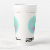 dagelijkse affirmaties latte mok (Voorkant)