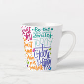 Dagelijkse Affirmaties Latte Mok (Rechts)