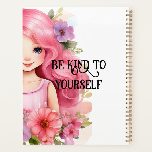 Dagelijkse affirmaties Log in boek Planner (Achterkant)