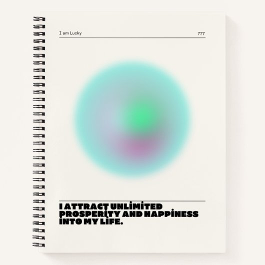 dagelijkse affirmaties notitieboek (Voorkant)