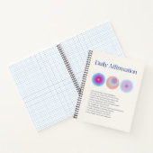 dagelijkse affirmaties notitieboek (Binnen)