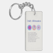dagelijkse affirmaties sleutelhanger (Voorkant Links)